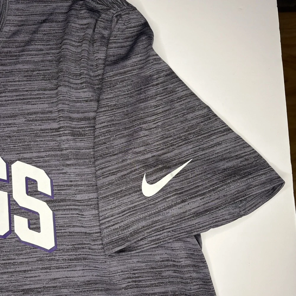 2 PACK!! Nike Men’s NFL Minnesota Vikings Short Sleeve Tees - Gray & Heather